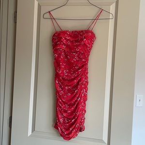 Brand new red mini dress